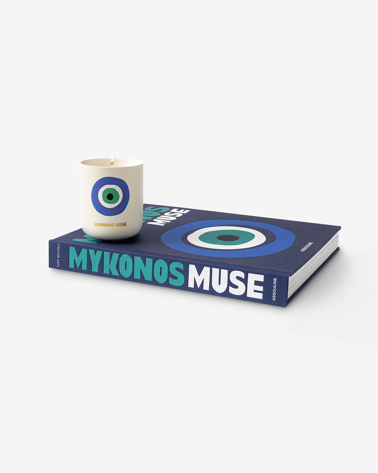 Mykonos - Candle and Book Gift Set | ASSOULINE FR