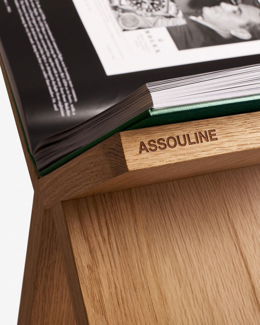 Allure Bookstand in Natural Wood | ASSOULINE FR