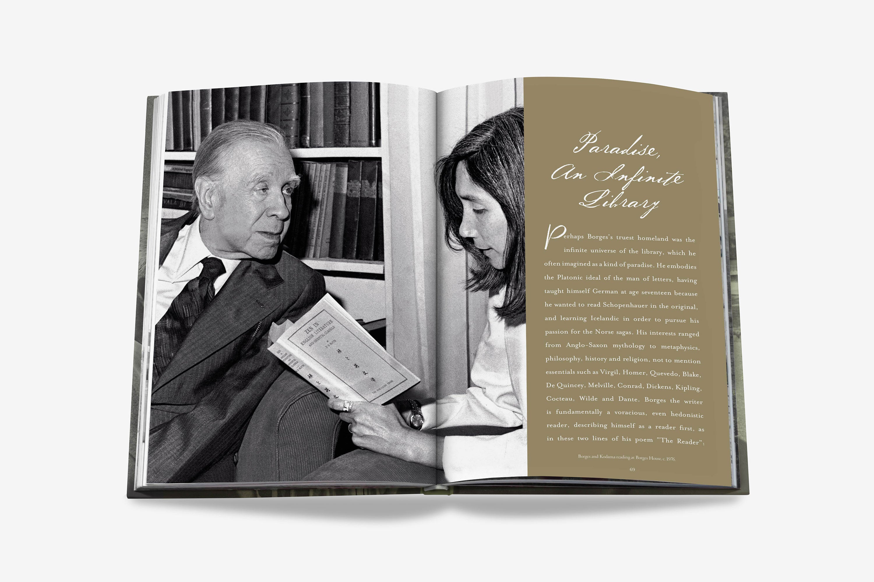 Jorge Luis Borges & María Kodama Book | ASSOULINE FR