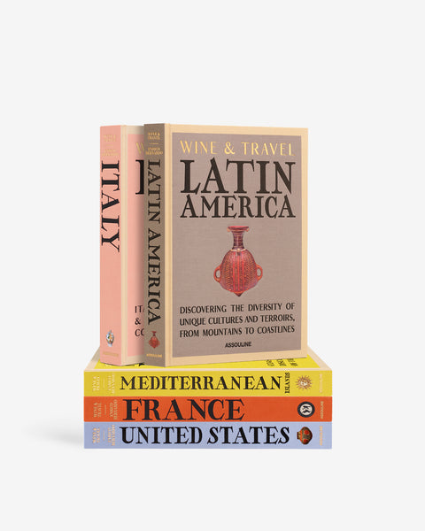 Wine & Travel Coffee Table Book Gift Set | ASSOULINE FR