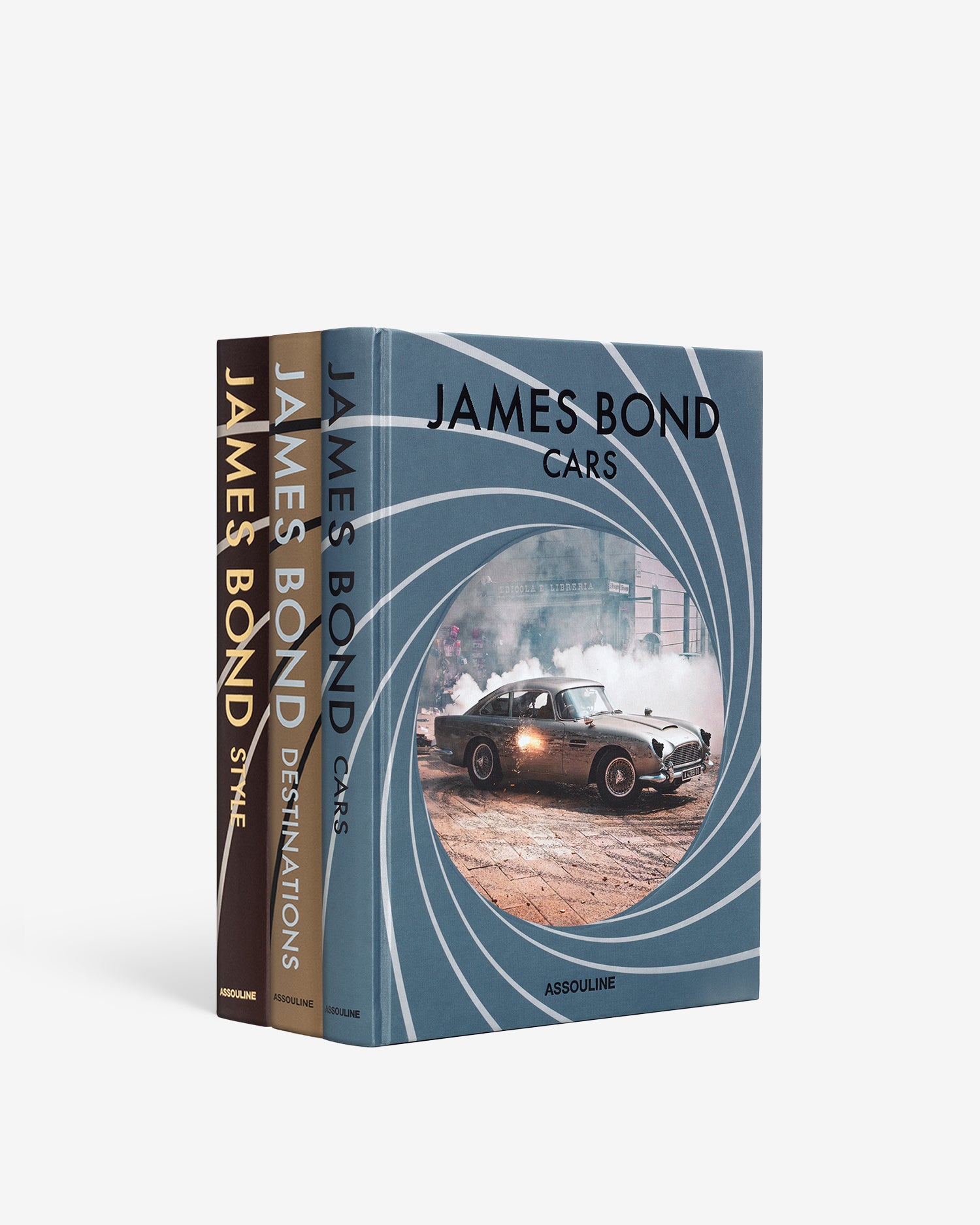 James Bond Trilogy Book Gift Set with Slipcase | ASSOULINE FR