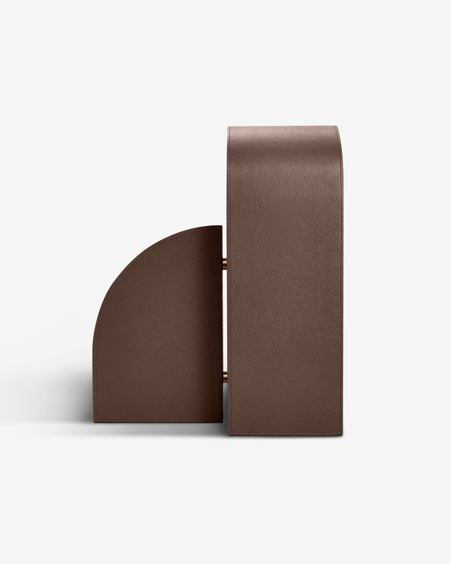 Left Bookend Brown Left Cubist Bookend | Decorative Bookend | ASSOULINE FR