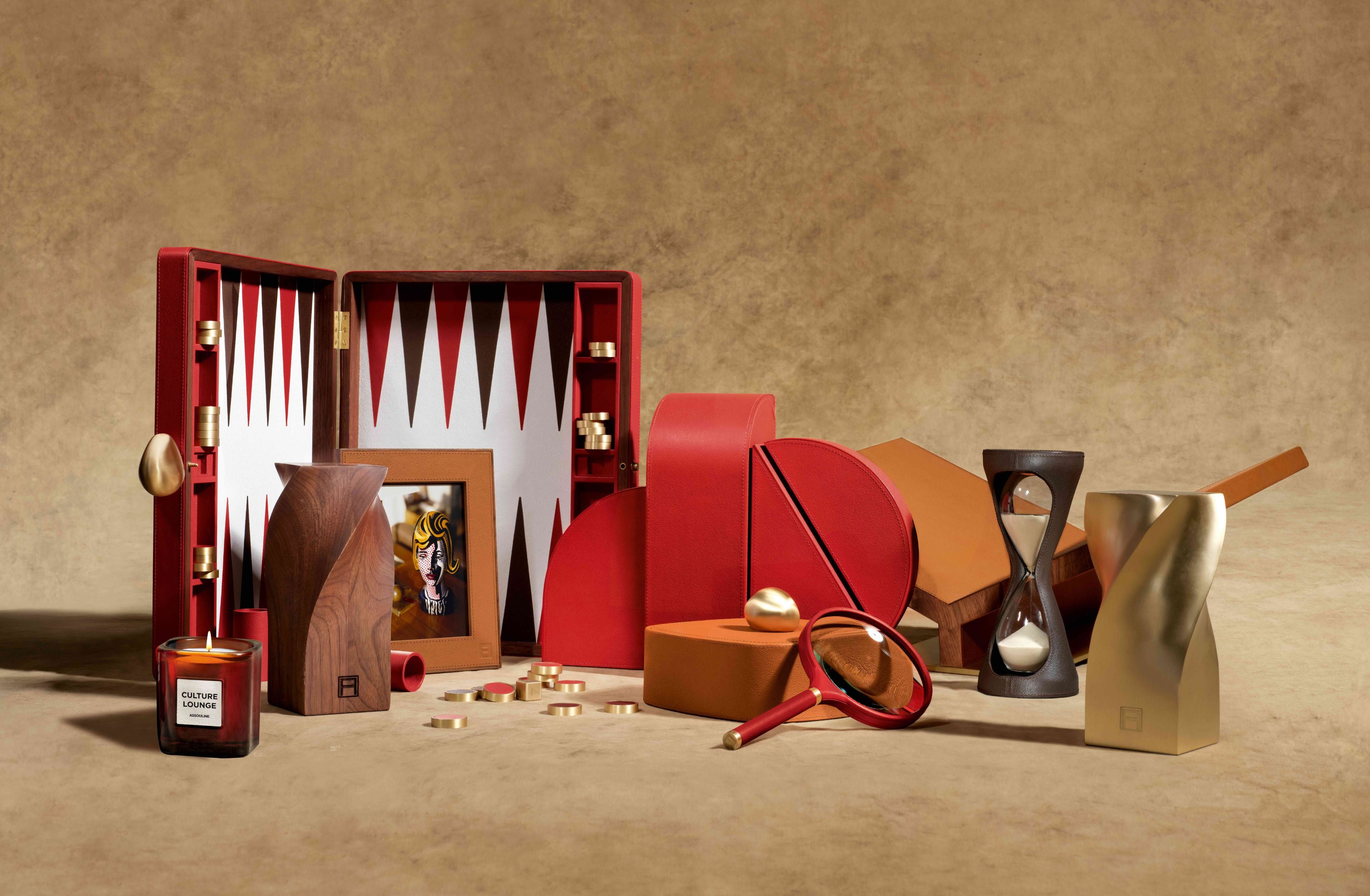 The 100: Burgundy Coffee Table Book | ASSOULINE FR