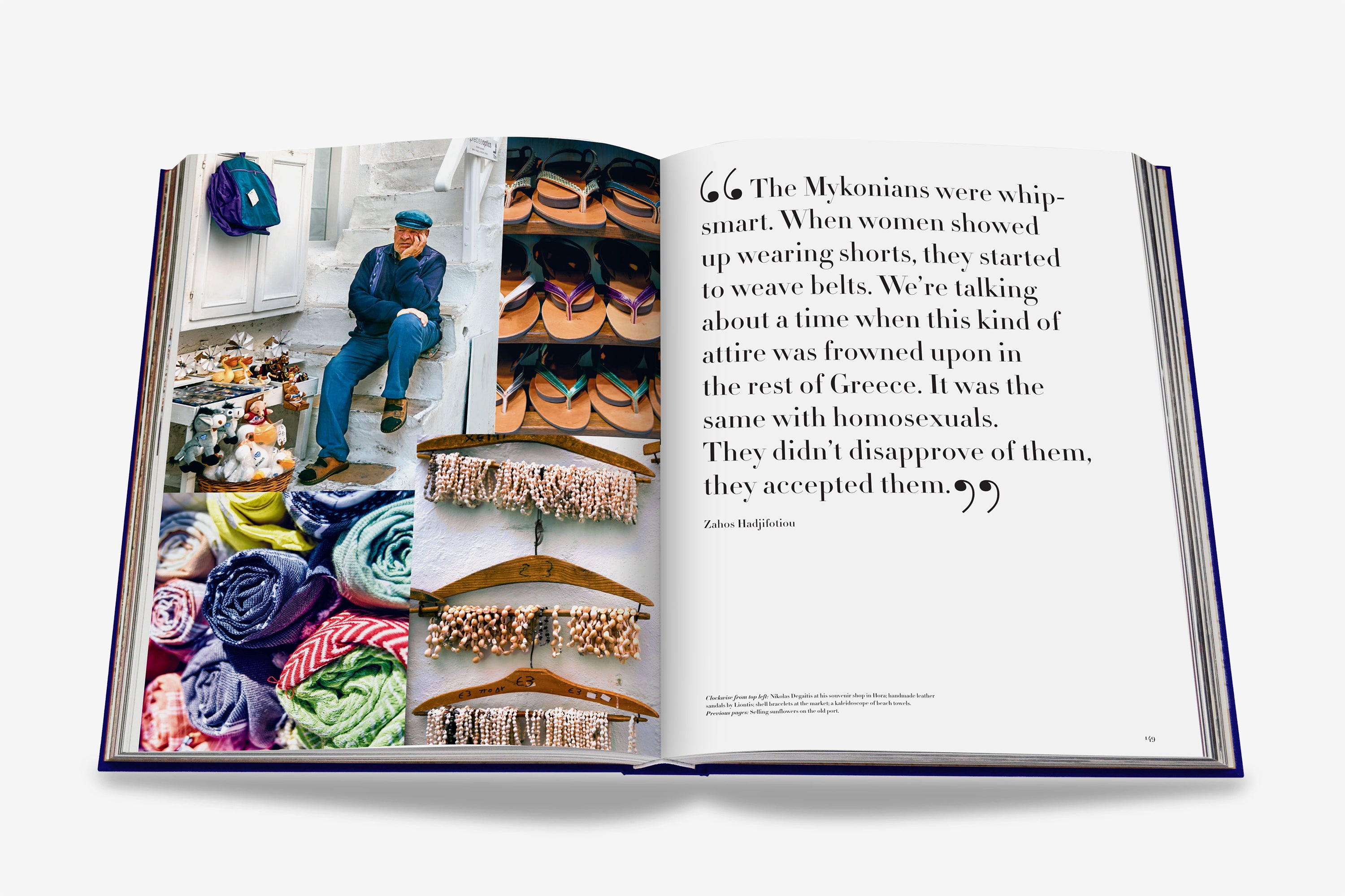 MYKONOS MUSE ビジュアルブック Mykonos Muse Coffee Table Book | ASSOULINE FR
