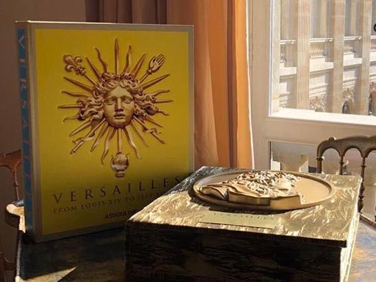Versailles From Louis XIV To Jeff Koons Book in Yellow - Assouline