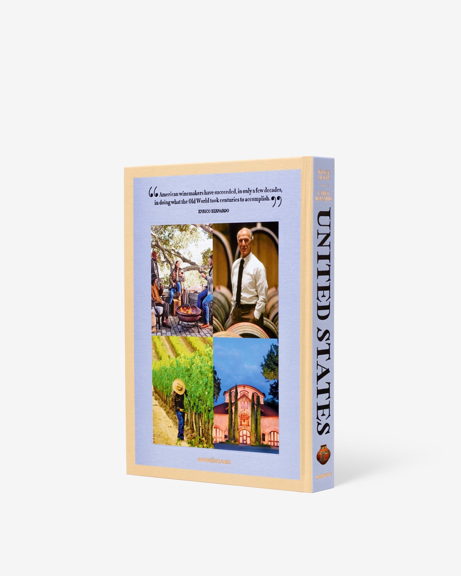 Wine and Travel USA Coffee Table Book | ASSOULINE FR
