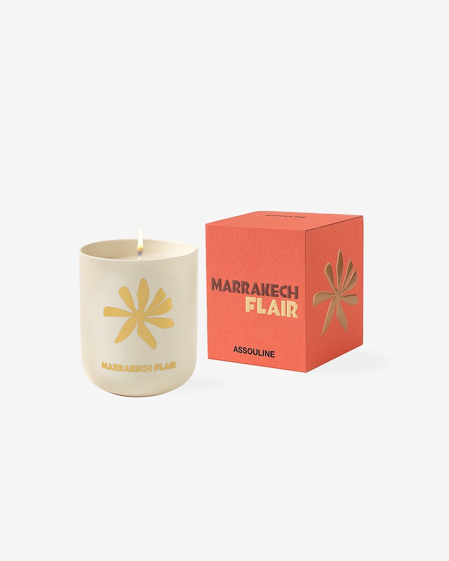 Marrakech Flair Travel From Home Candle | ASSOULINE