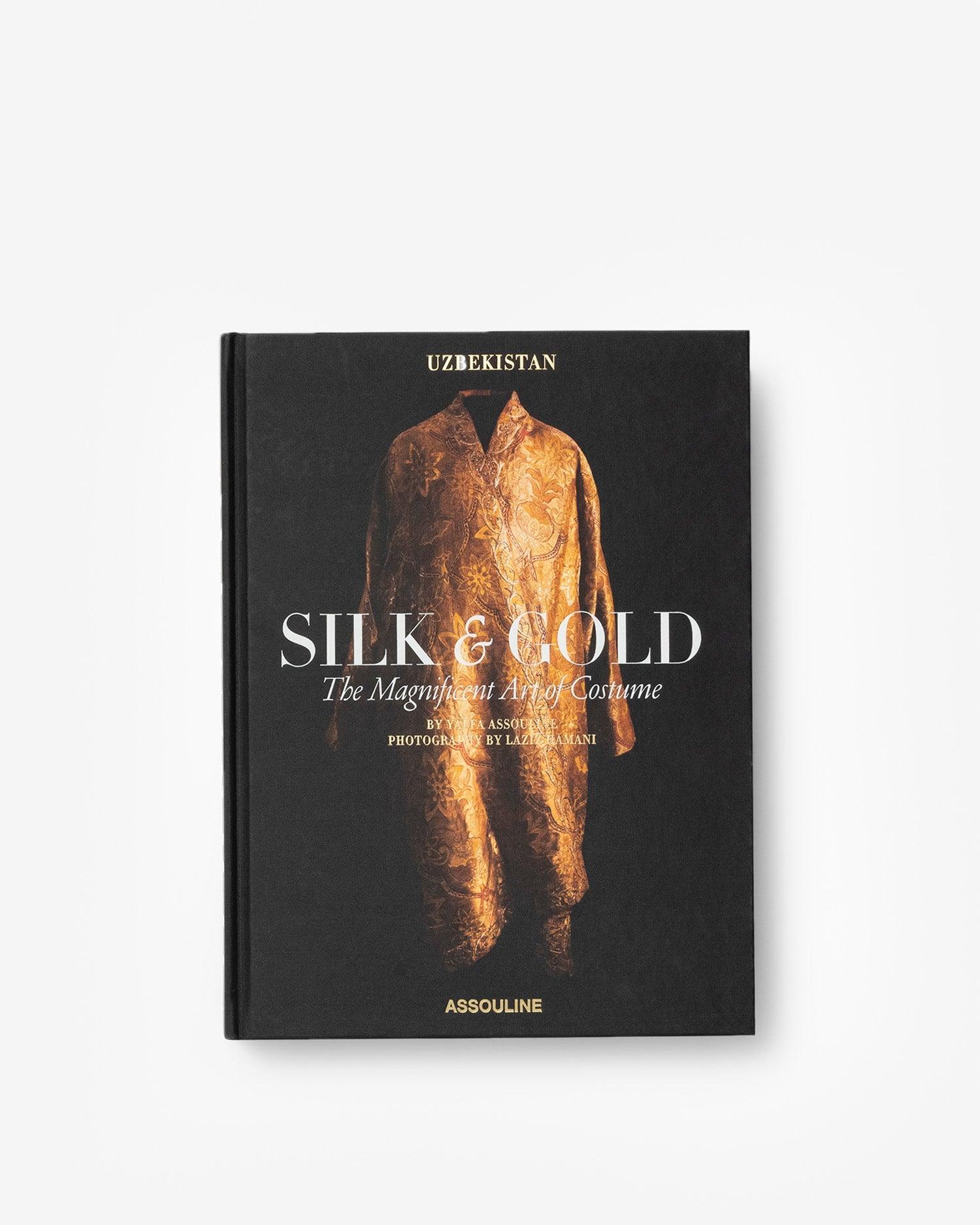 Assouline Golden Opulence: 500 Years of Luxuriant Style silk book